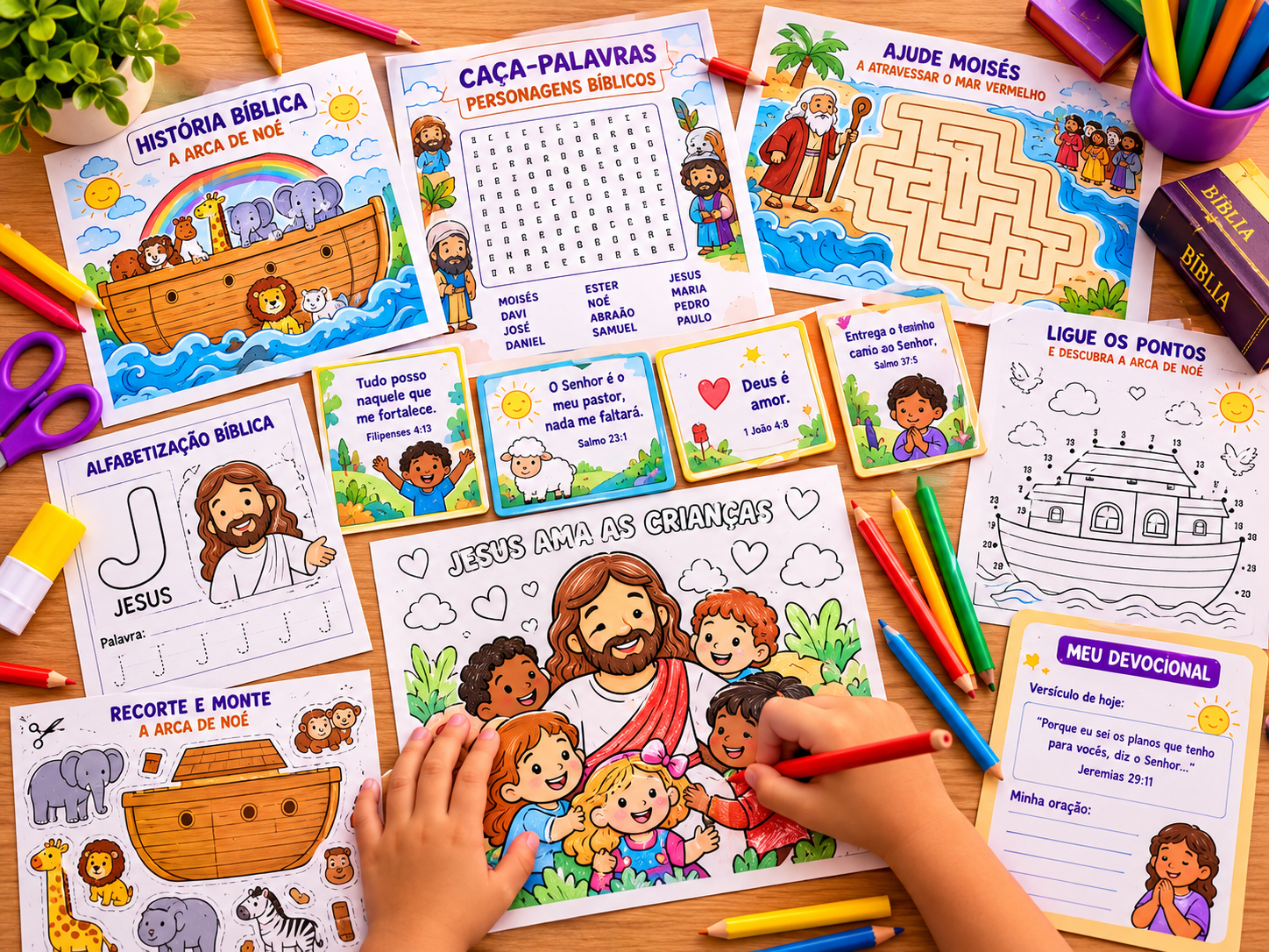 Kit Atividades Bíblicas